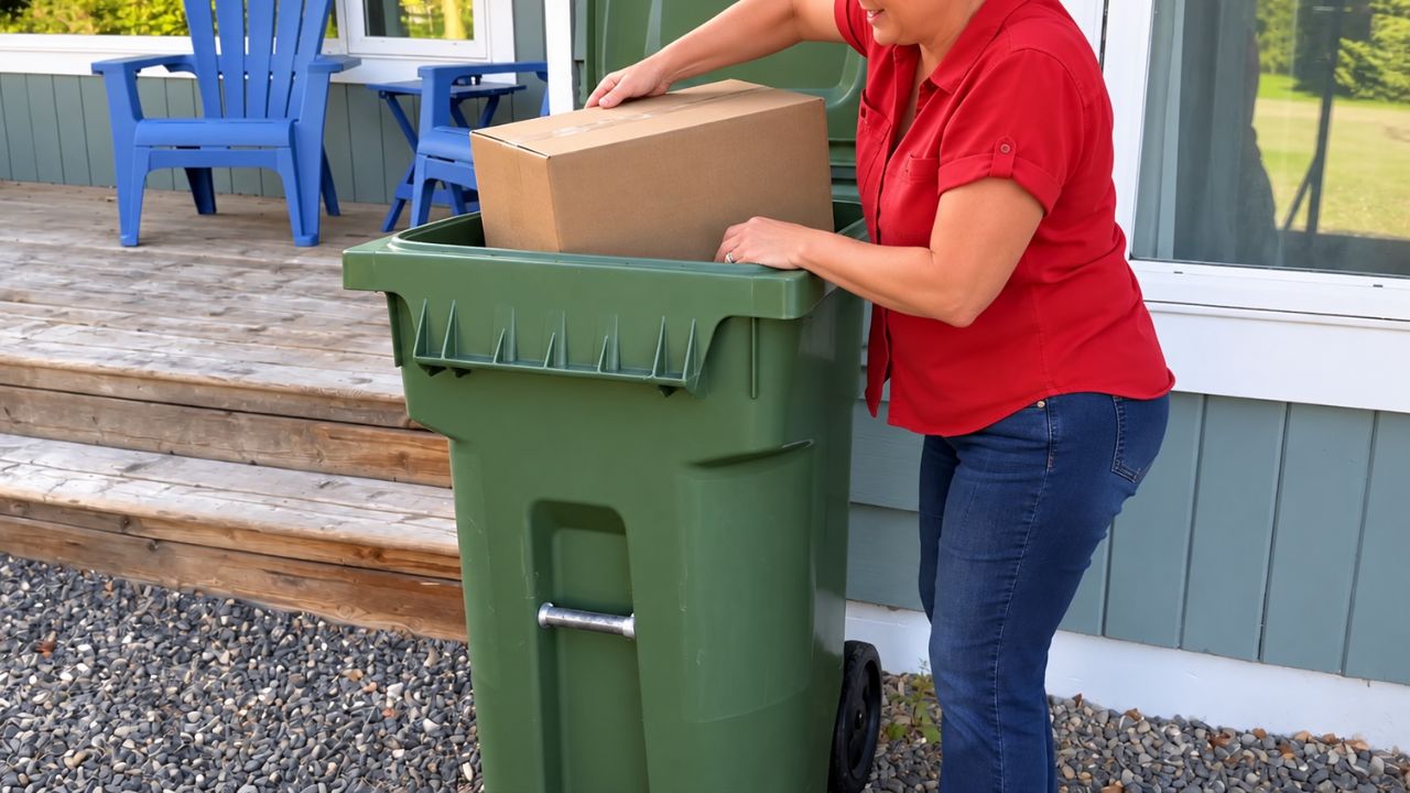 Don't throw away your cardboard boxes before you see this!