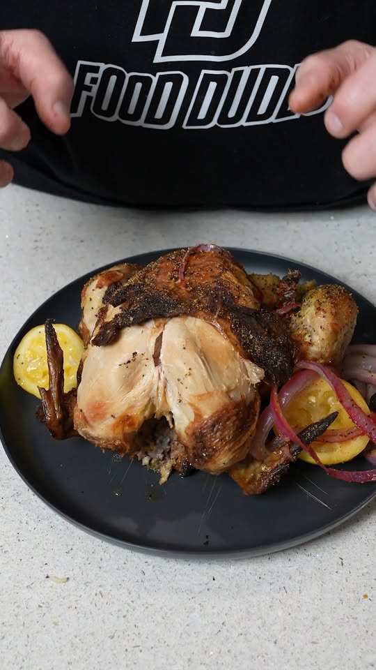 This air fryer chicken recipe looks too good to be this easy!