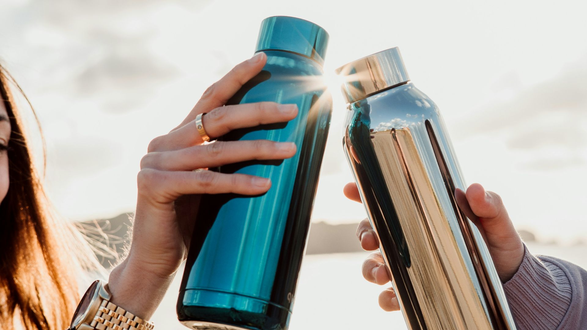 How the reusable water bottle became a portable personality