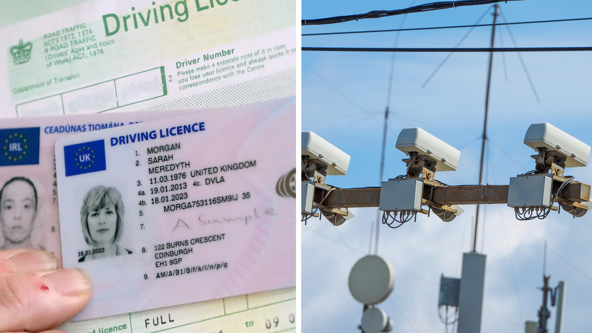 New hidden speed cameras online, £35 driving licence renewal fee and ...