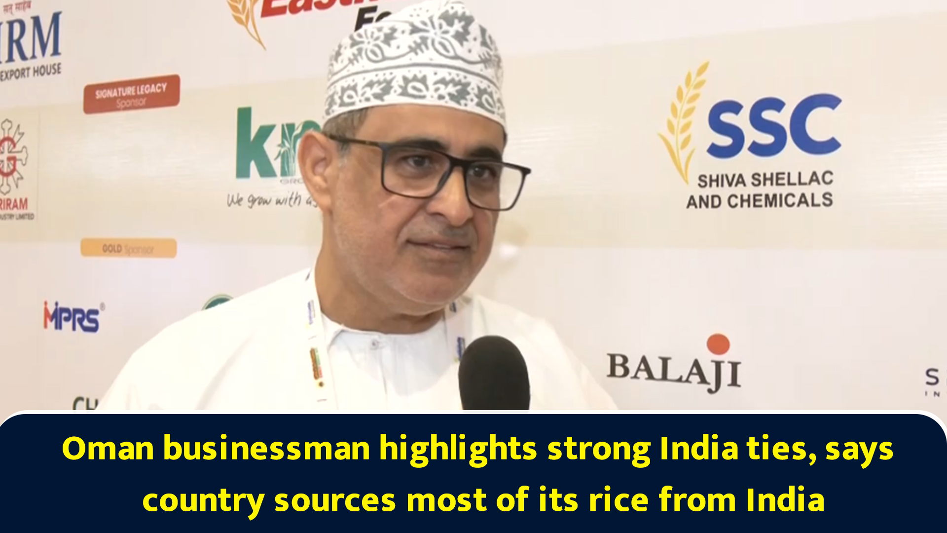 Oman businessman highlights strong India ties, says country sources ...