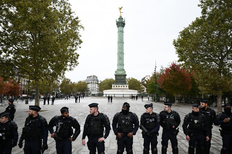 Seen and heard at France protests