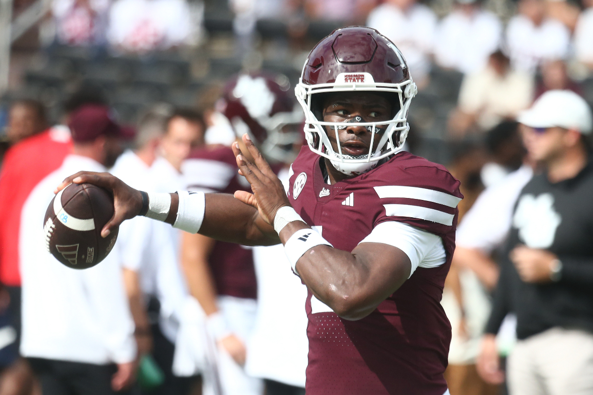 Mississippi State QB Kamario Taylor receives encouraging injury update ...