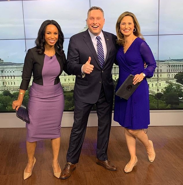 Weatherman shows off his incredible 55-pound weight loss and compares ...