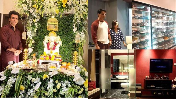 Inside Sonu Sood’s ₹20 crore Mumbai home: From a sneaker room and ...
