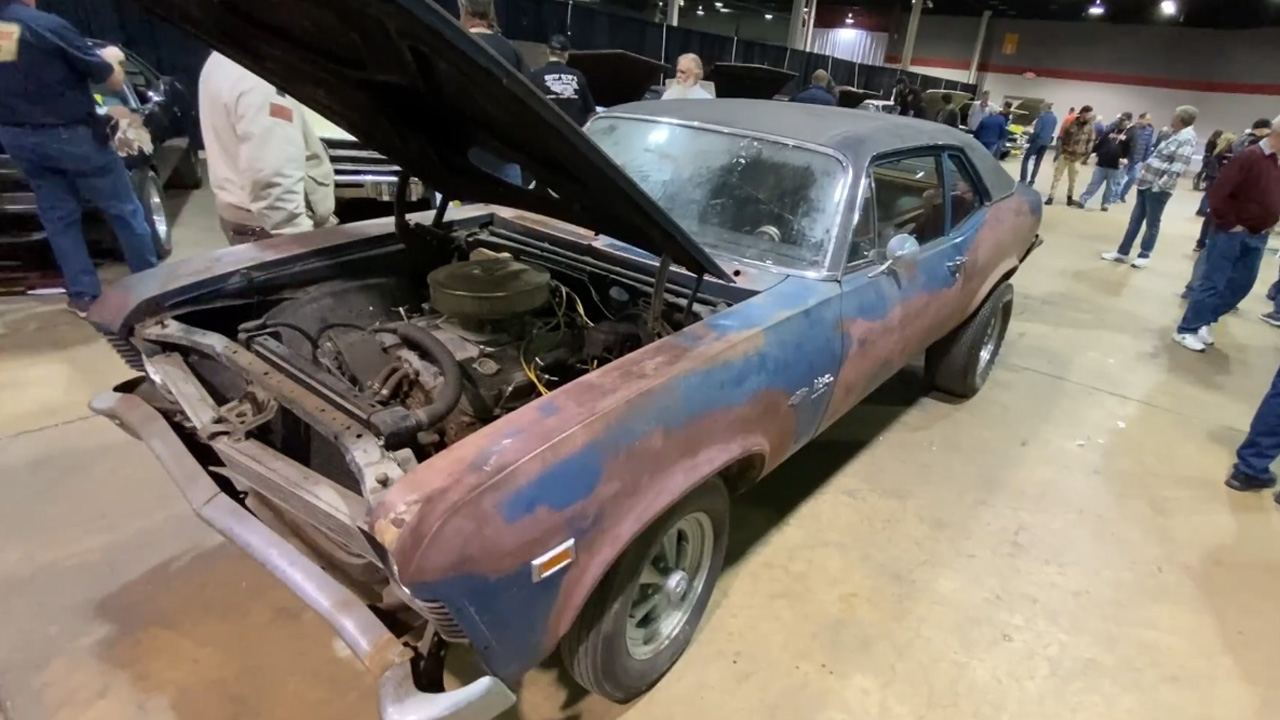 Ultra rare big block engine Chevrolet Yenko Nova unearthed from decades ...