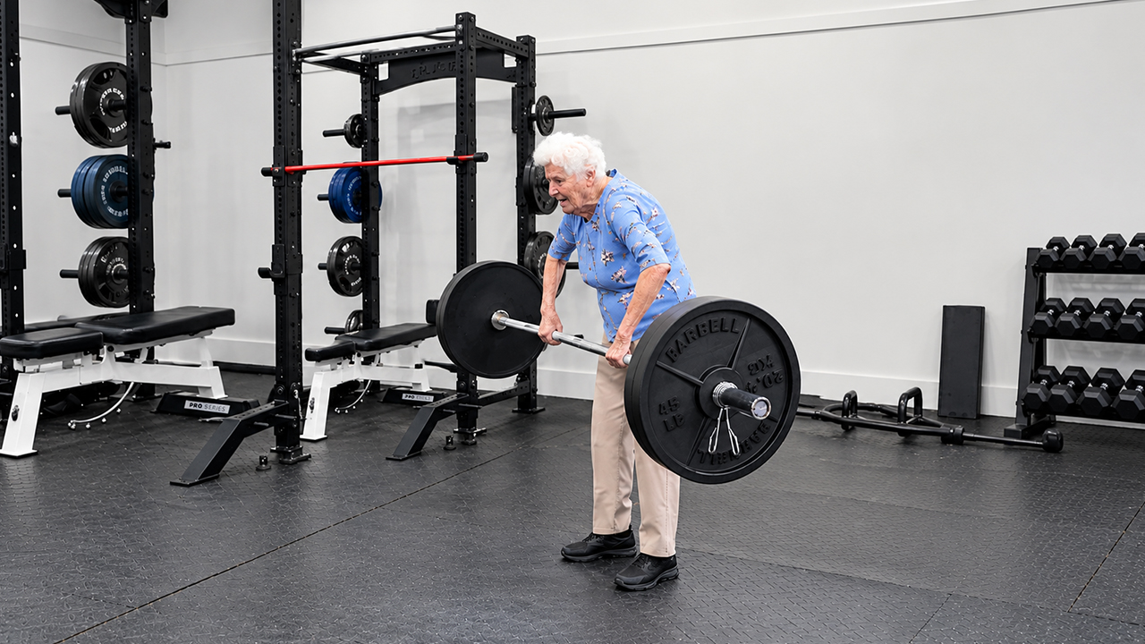 Granny follows a surprisingly wild daily routine