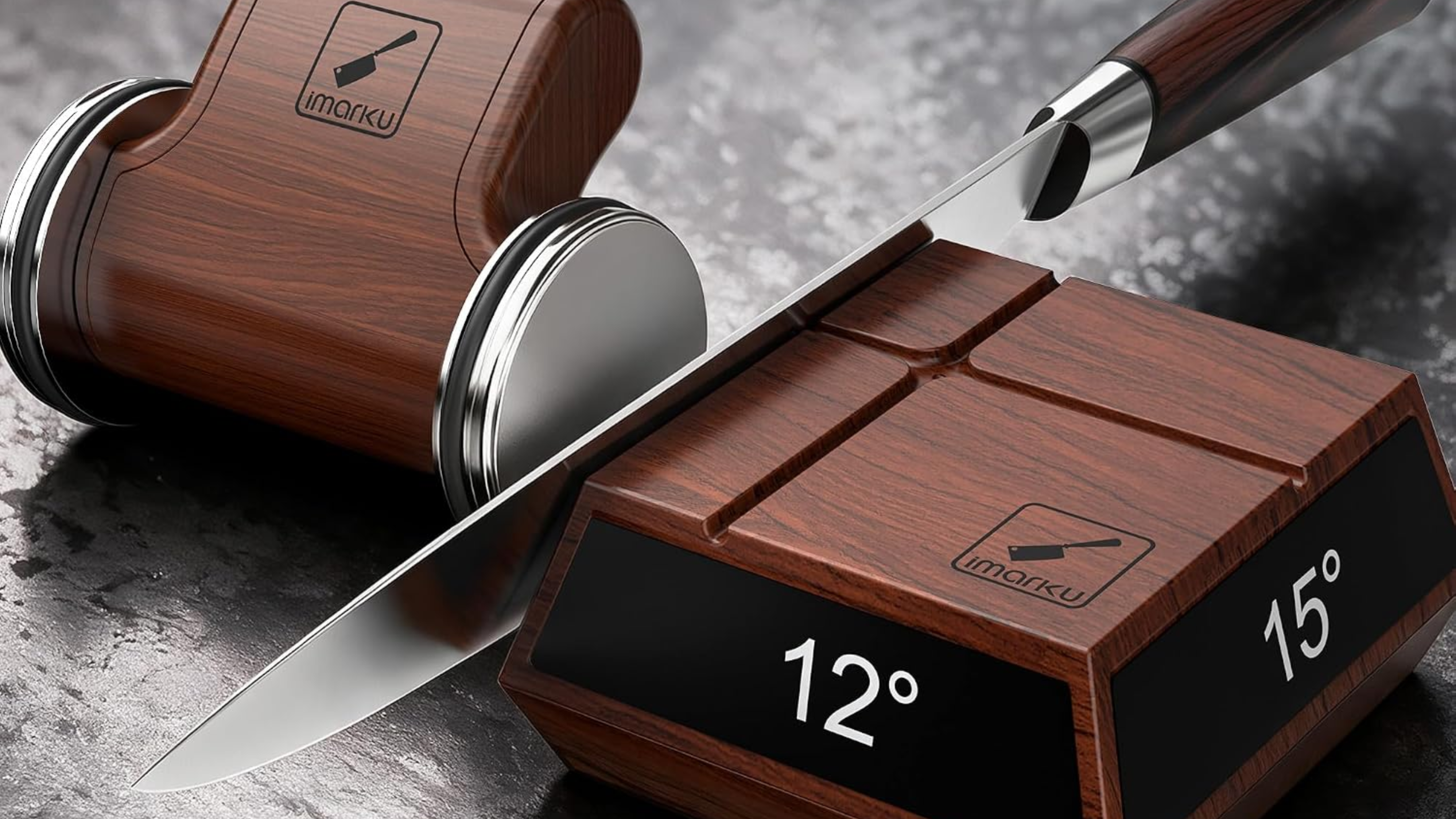 Keep every kitchen knife razor-sharp with this Imarku sharpener deal