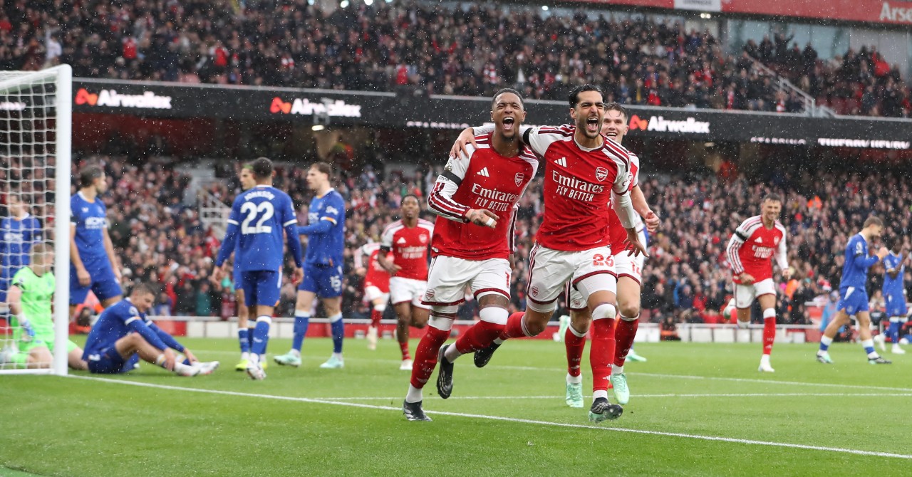 Premier League: Arsenal rejoint Man City en tête