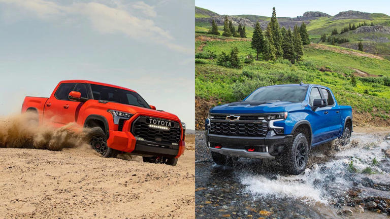 Toyota Tundra vs. Chevrolet Silverado 1500: One costs $11,500 less to own
