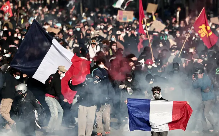 ‘Anger is real’: Cost-of-living protests sweep France as police fire ...