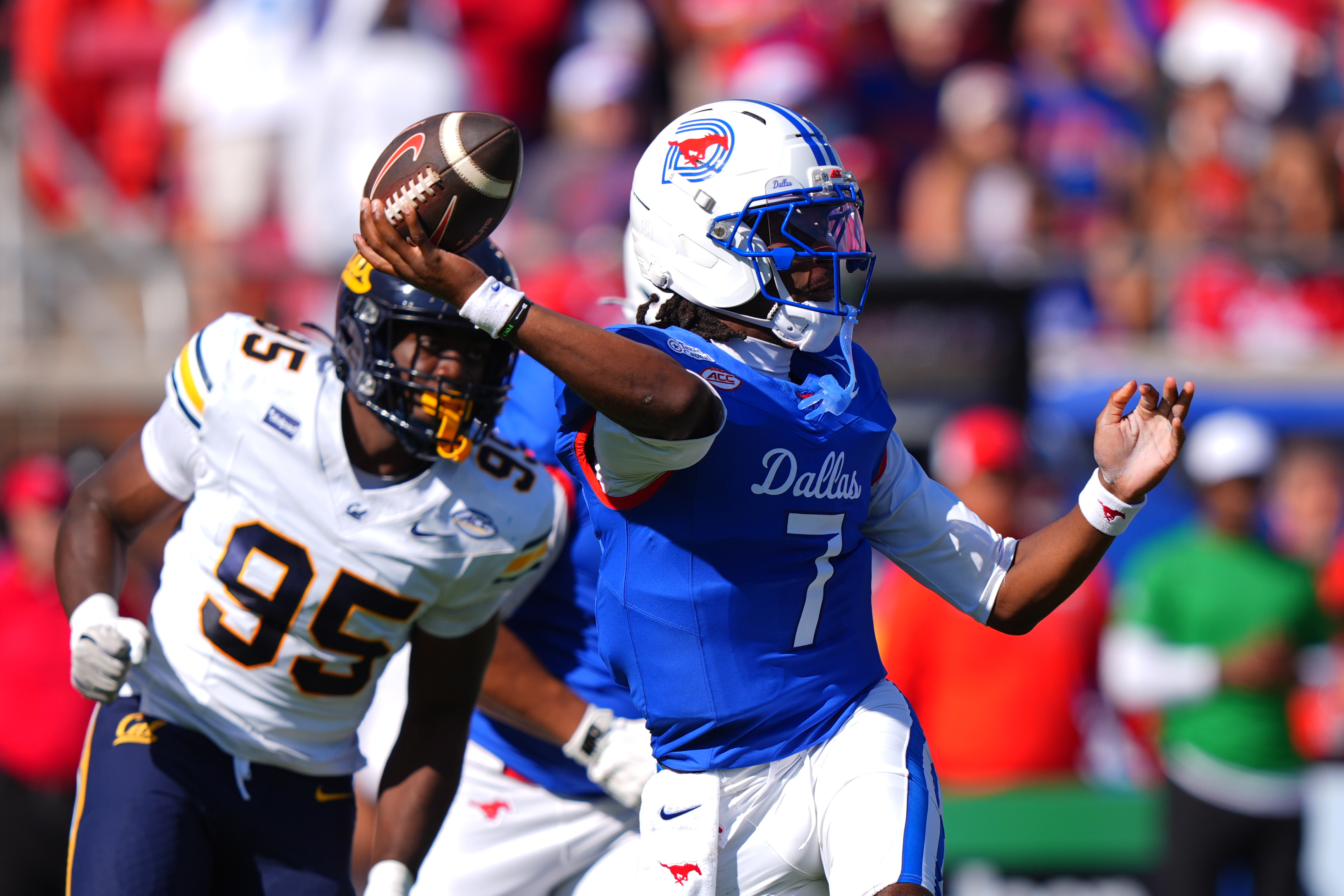 Kevin Jennings breaks SMU's TD passing record as No. 23 Mustangs beat ...
