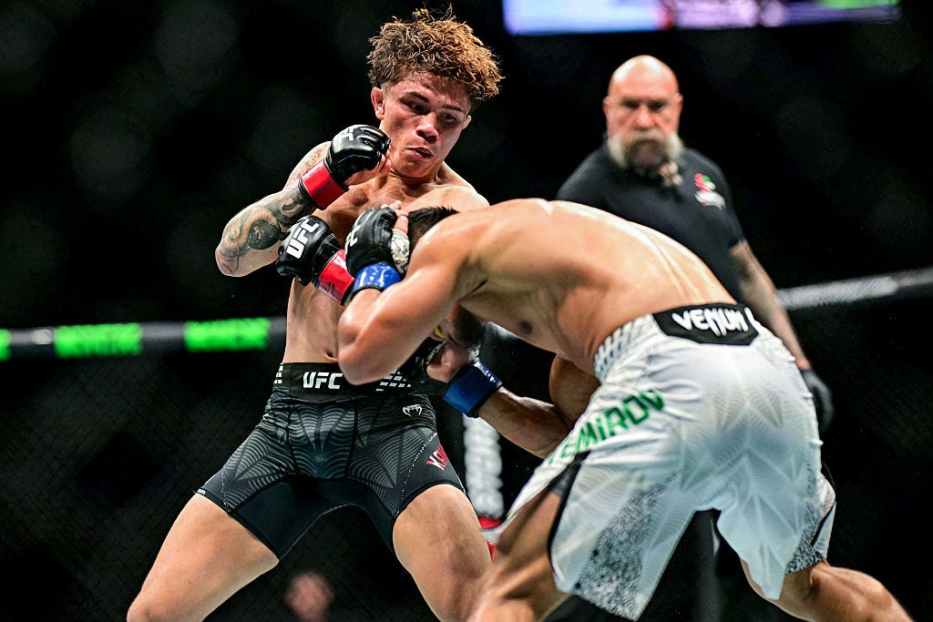 UFC 333 results: Lone'er Kavanagh brutalizes Ramazan Temirov with ...