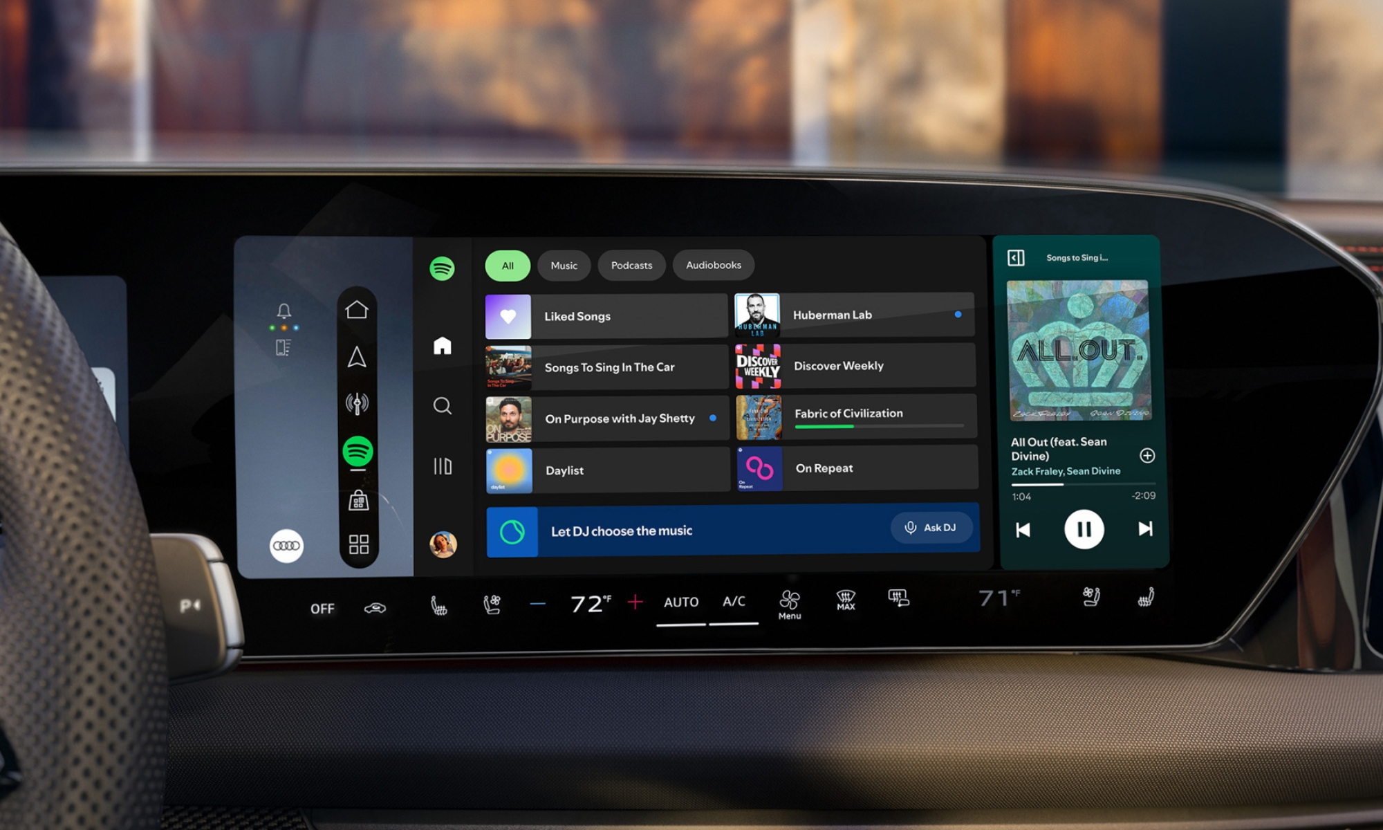 Spotify rolls out its first native car app for cable-free listening ...