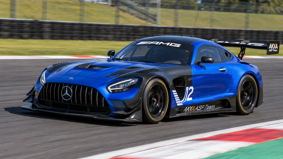 Mercedes AMG GT3 EVO unleashes incredible 6.2L V8 intake sounds