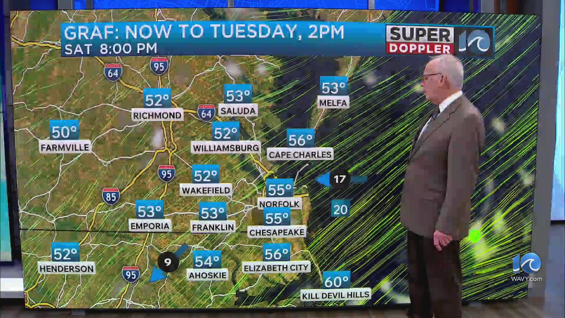WAVY weather evening update | Oct. 24, 2026