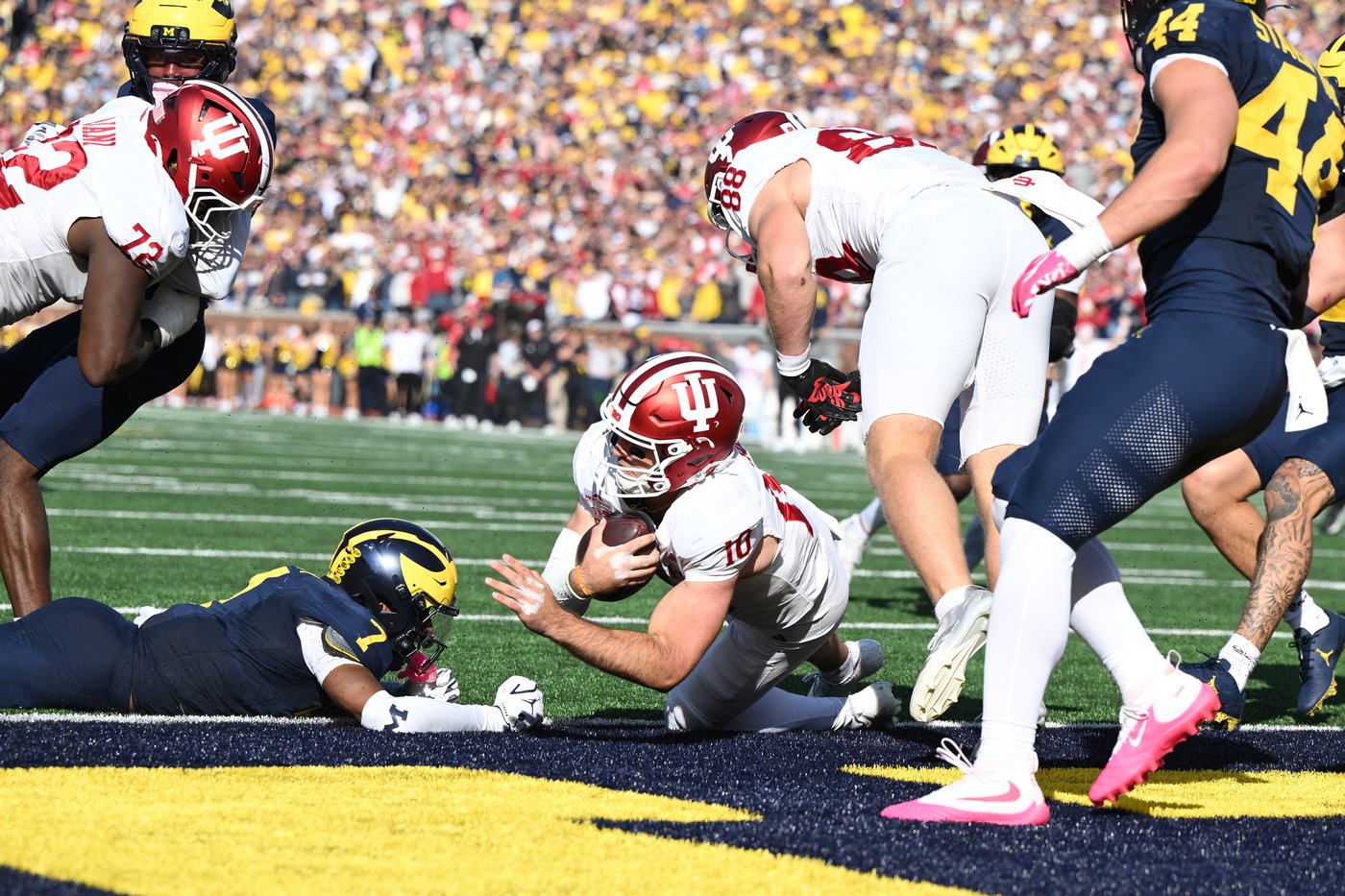 No. 4 Indiana hoping to jump start its sluggish offense when it hosts ...