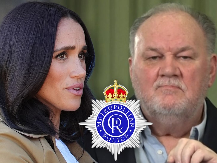 London Police Confirms Sending Letter to Meghan Markle About Her Father