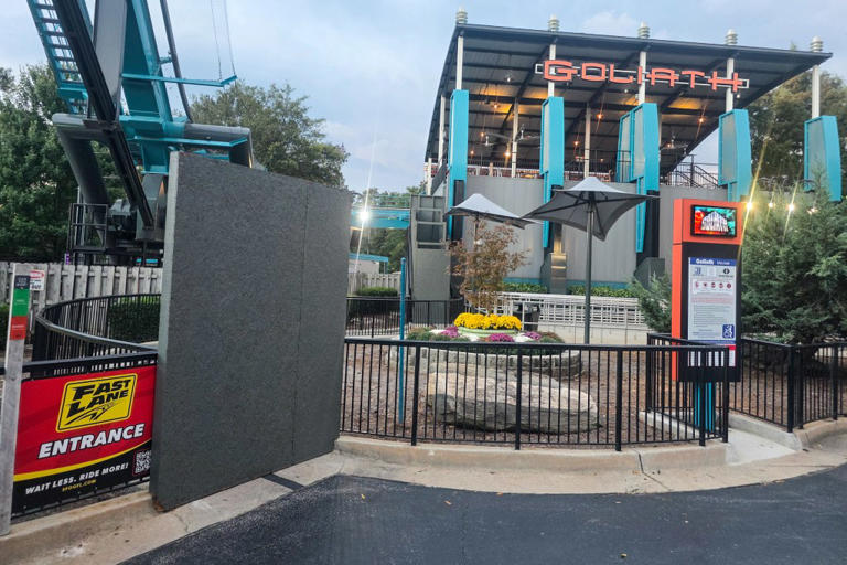 Six Flags making change to 'Goliath' coaster after dad fell to his ...