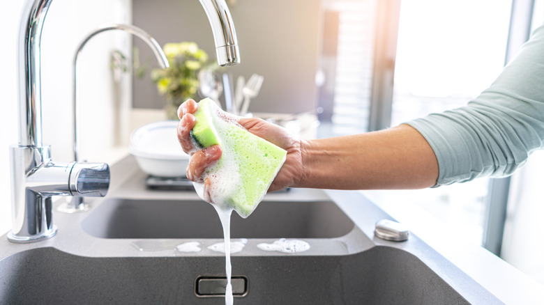 The kitchen essential you should avoid cleaning with a sponge at all costs