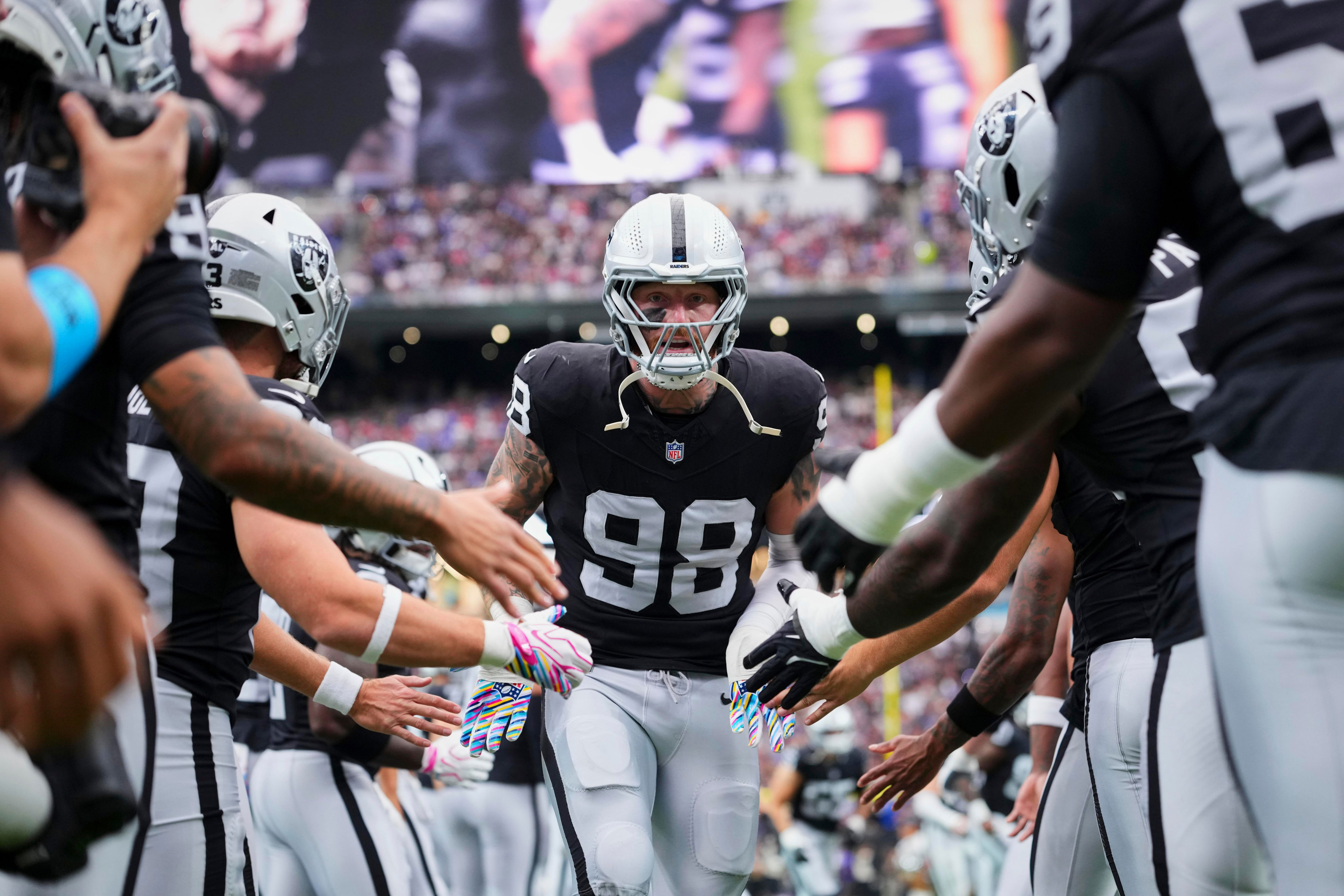 Maxx Crosby, Tyler Linderbaum among Raiders that must step up in Week 7