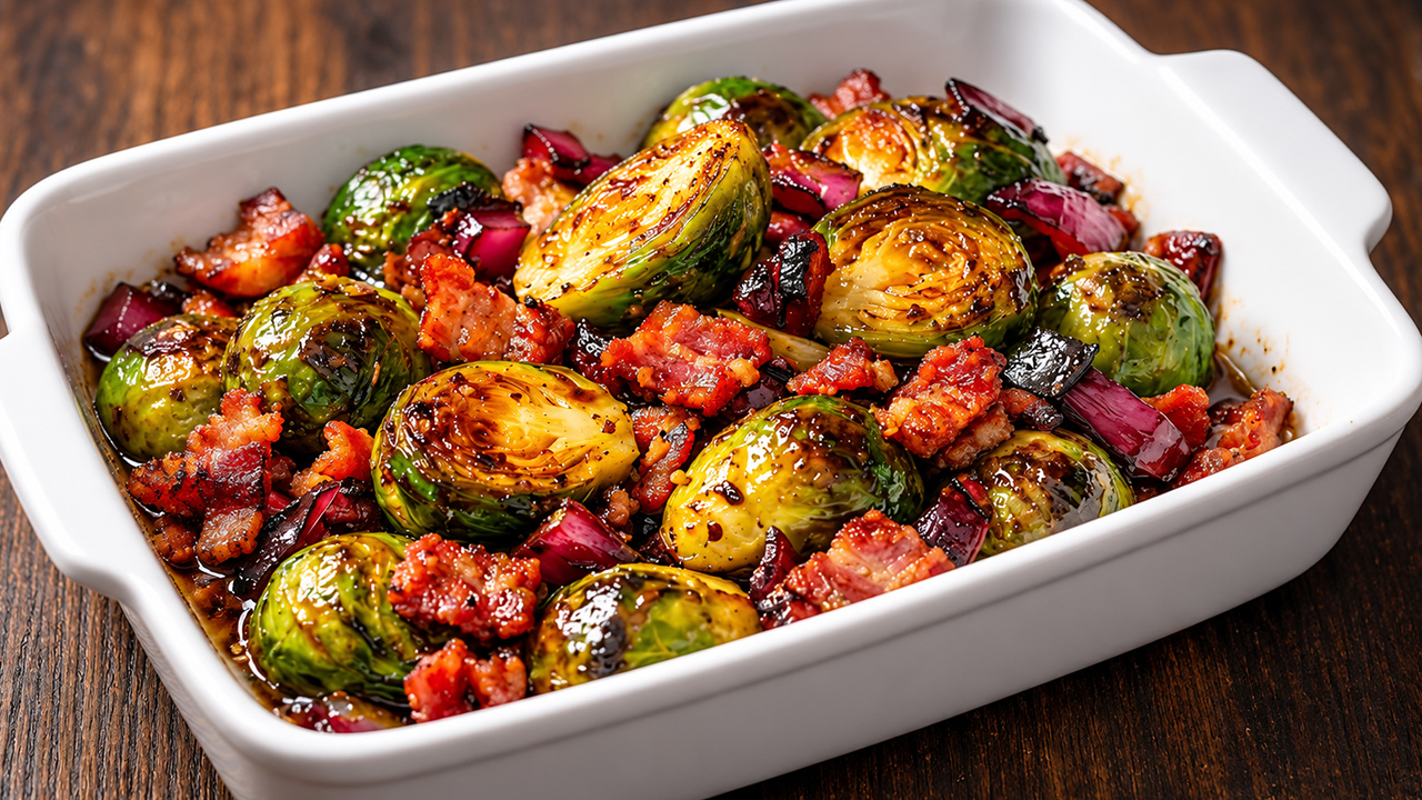 Why crispy Brussels sprouts need honey glaze