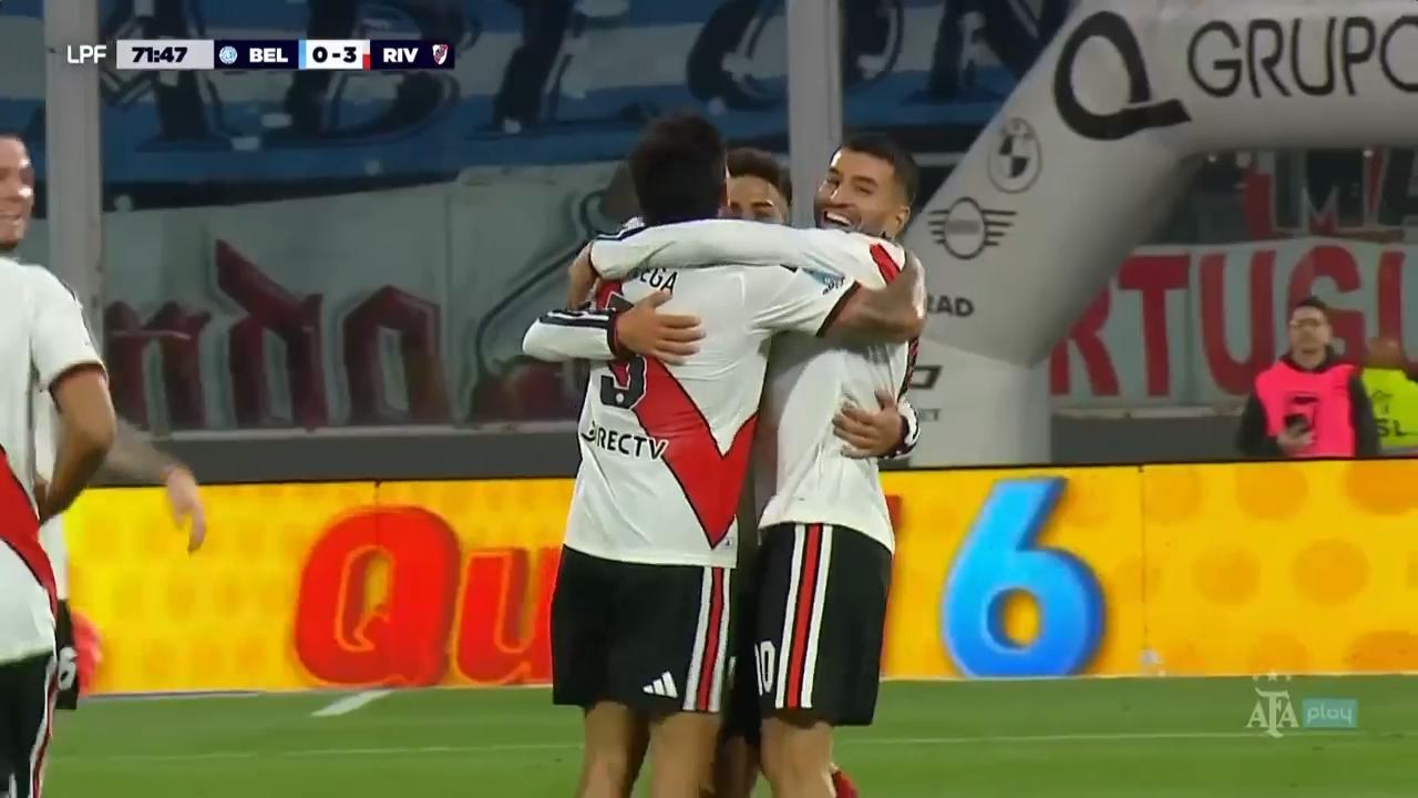 River Plate beat Belgrano 3-0 in Cordoba