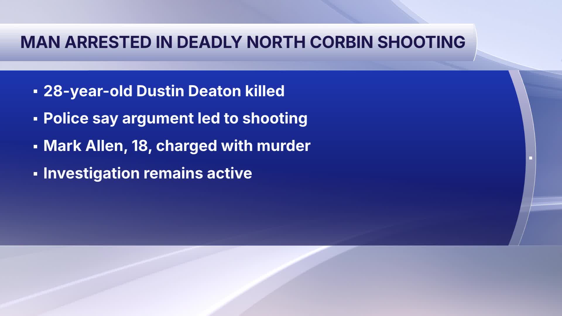 Teen charged with murder after man killed at North Corbin gas station ...