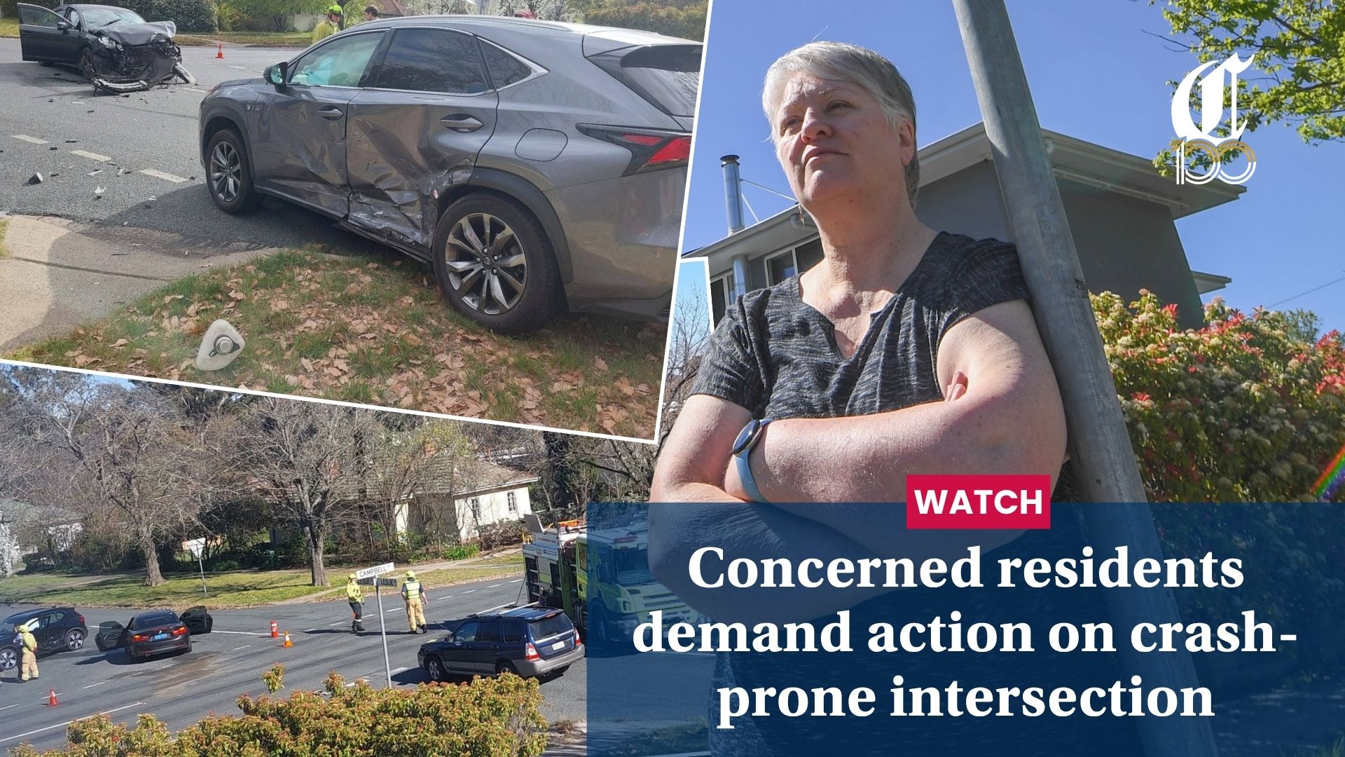 Watch: Why drivers keep crashing at this intersection