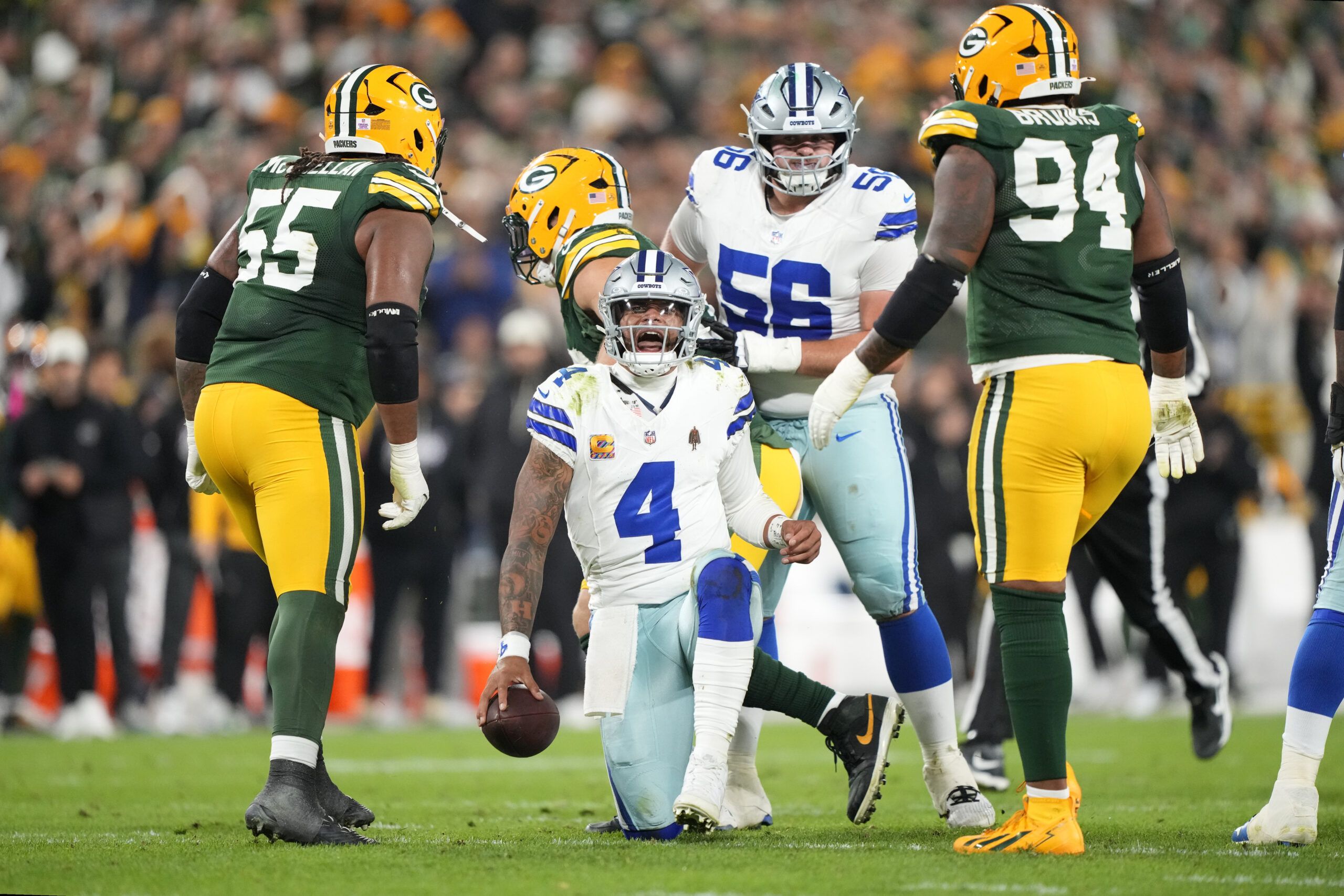 Most un-American roughing the passer call in history — outrage erupts as NFL world questions what officials saw during Cowboys-Packers