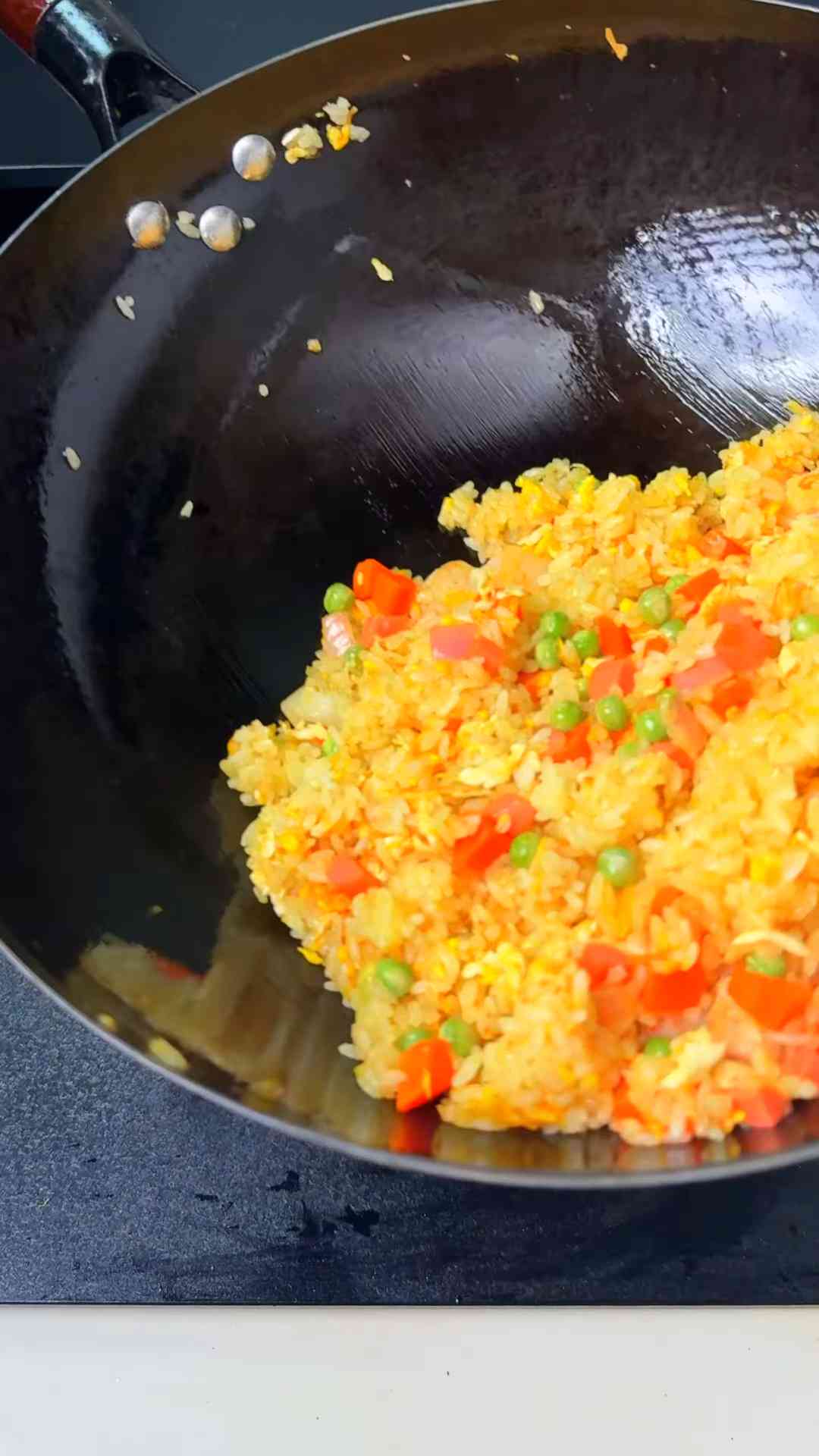 Curry shrimp and spam fried rice recipe