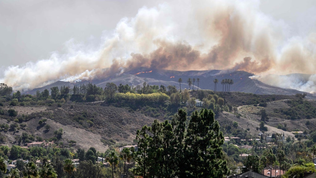Orange County family shares daunting moments Norte Fire approached ...
