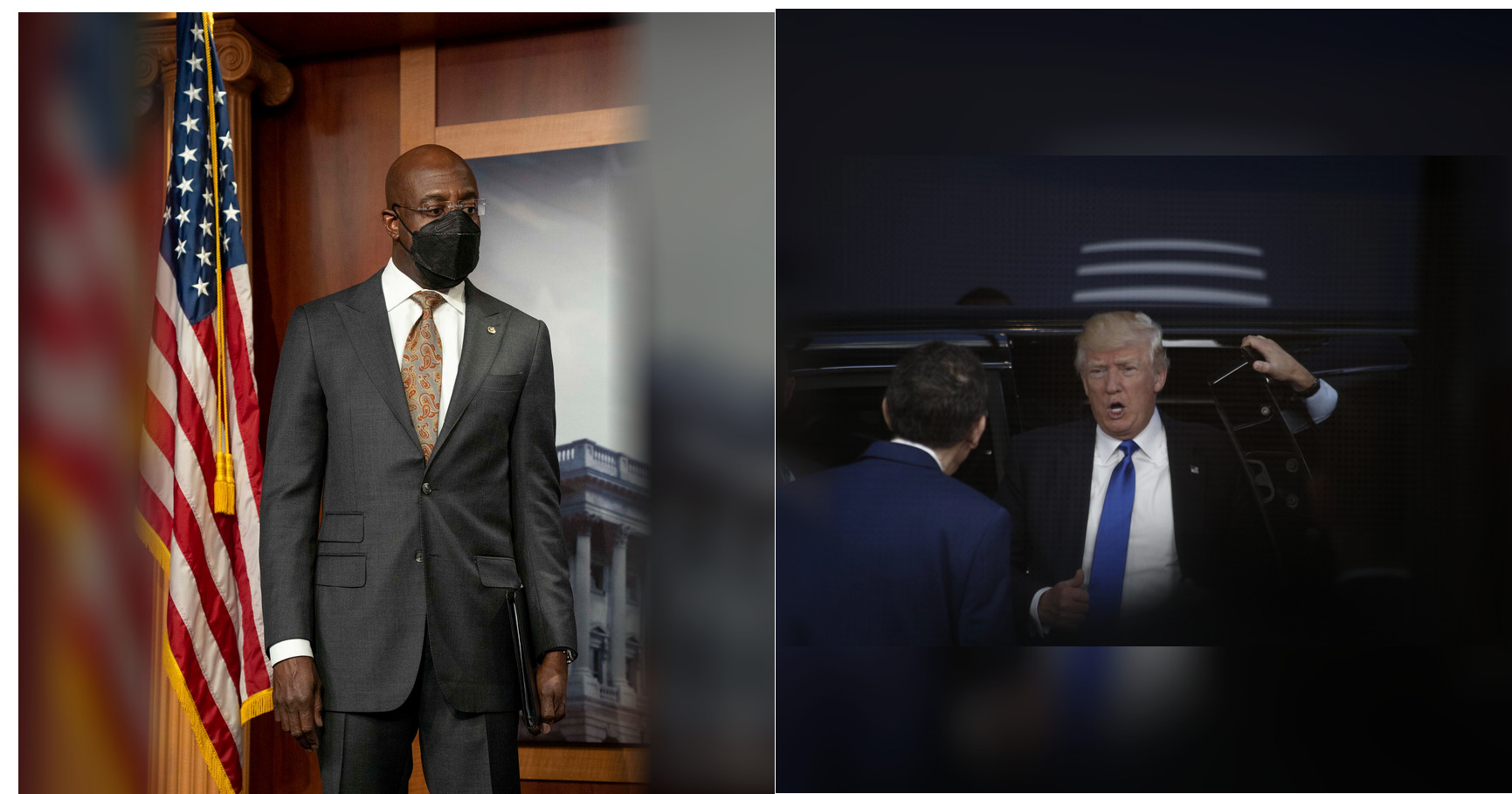 Raphael Warnock says Democrats can investigate Trump while addressing ...