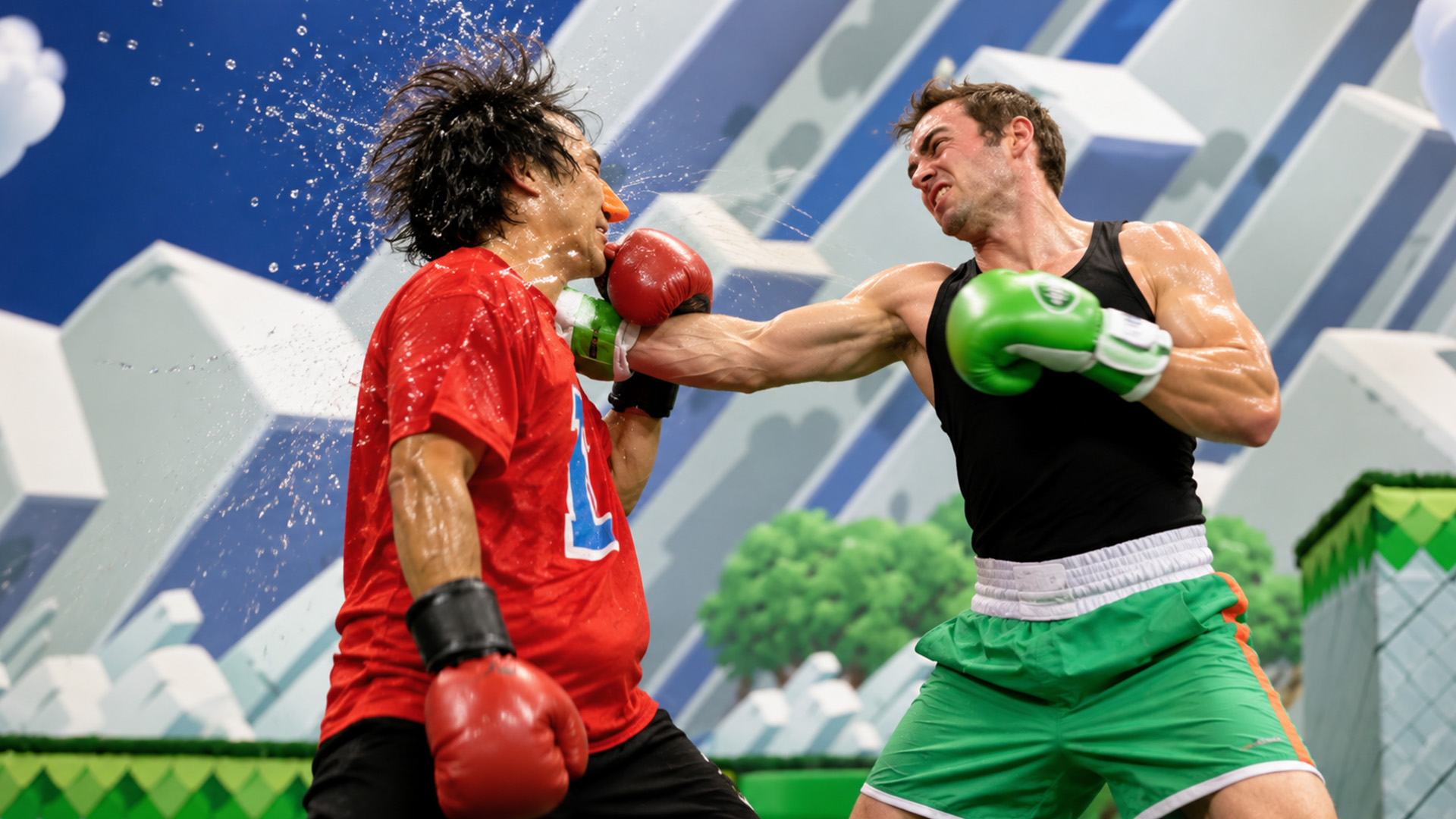 What would a Super Smash Bros. battle look like in real life?