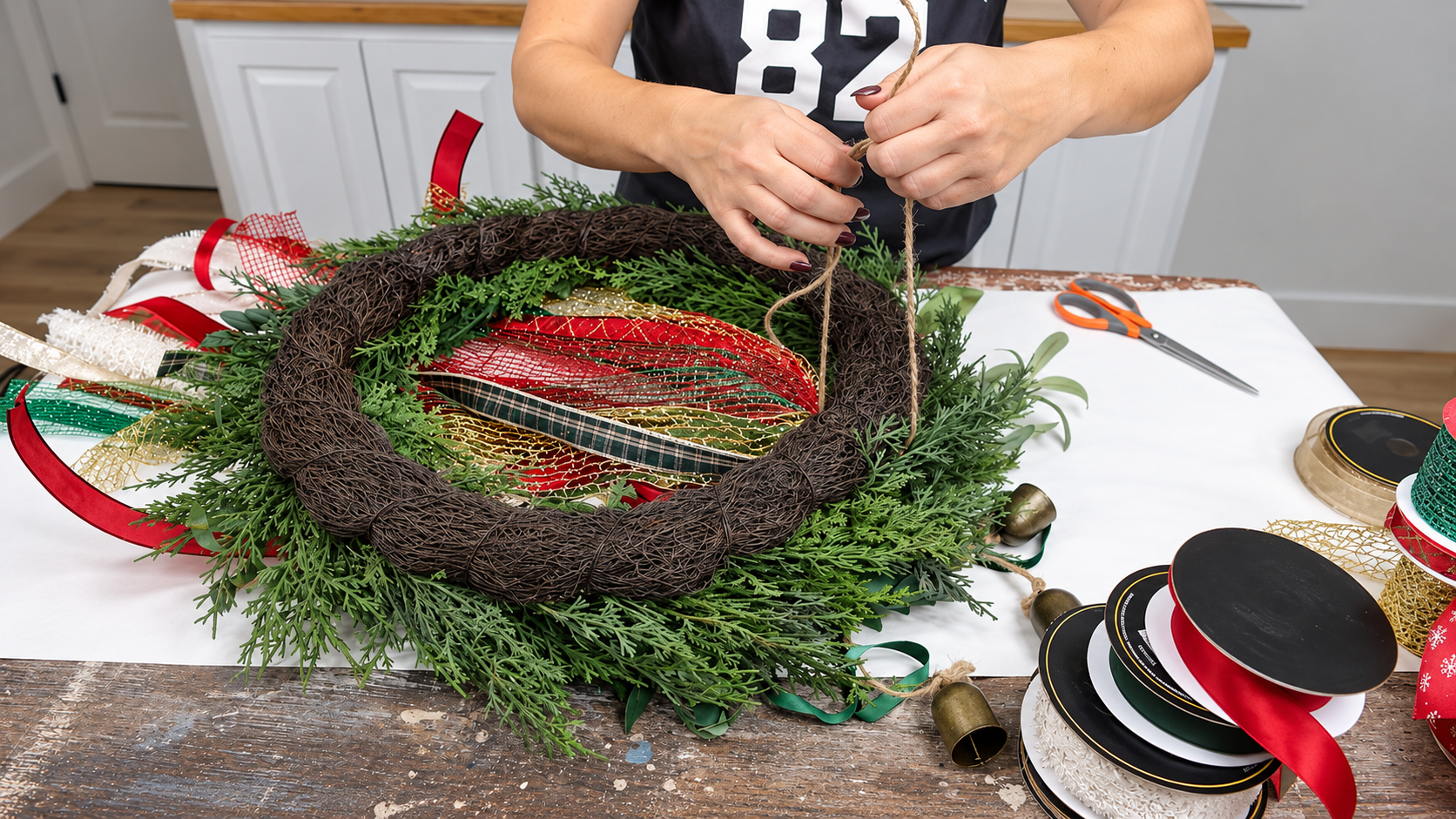 Dollar Tree Christmas DIYs - Elegant holiday decor on a budget