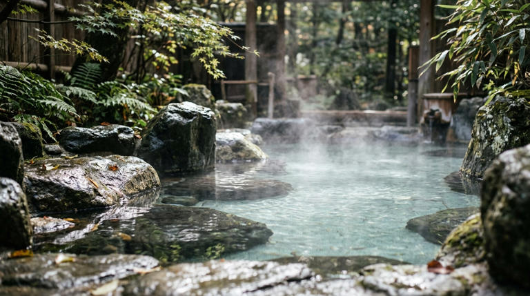 Banhos termais no Japão: lave-se antes de entrar na água