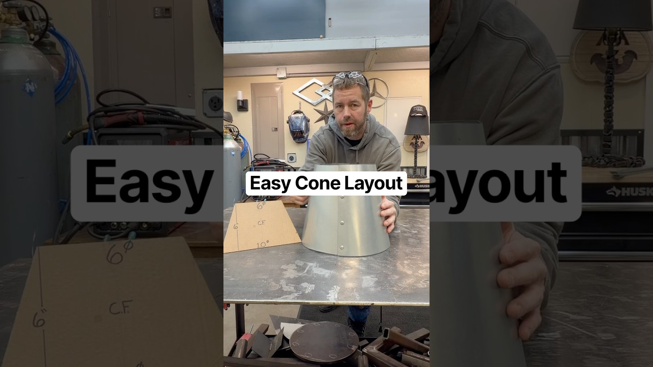 How to Layout a Cone: By Hand (Apex Method) vs Fabora App