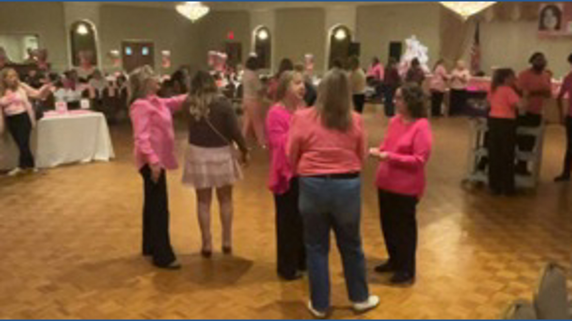 Michele’s ladies in pink