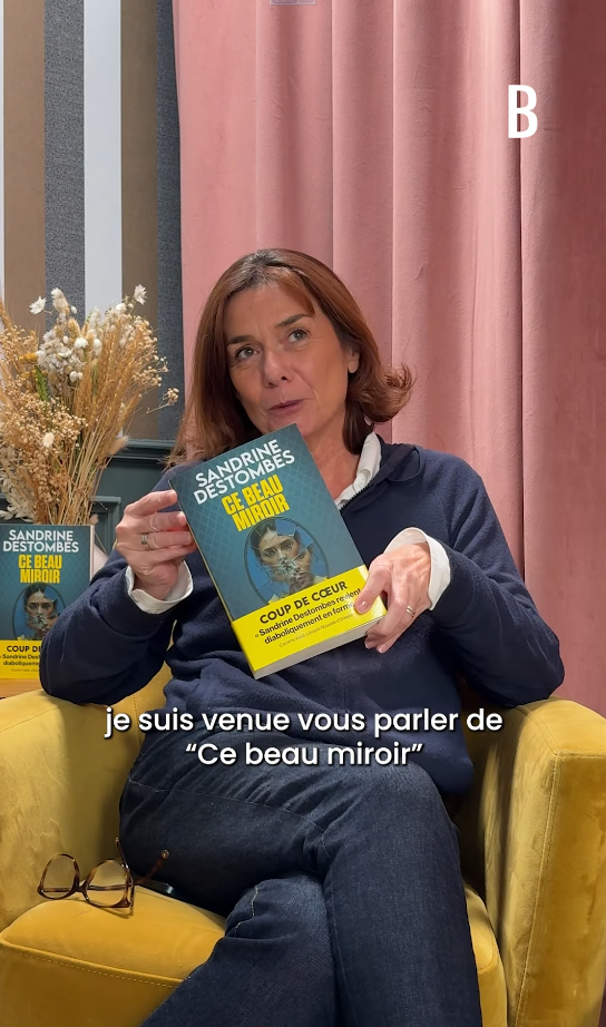 Sandrine Destombes présente « Ce beau miroir », son nouveau thriller ...