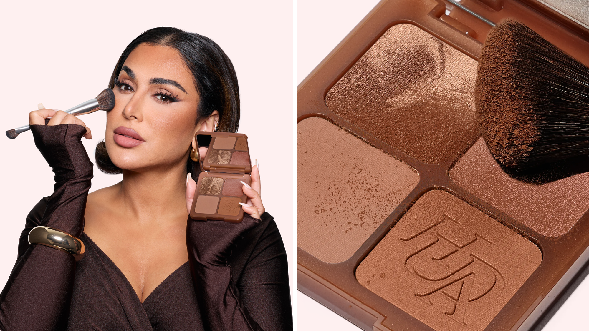 Huda Beauty’s new $49 bronzer quad could replace multiple products