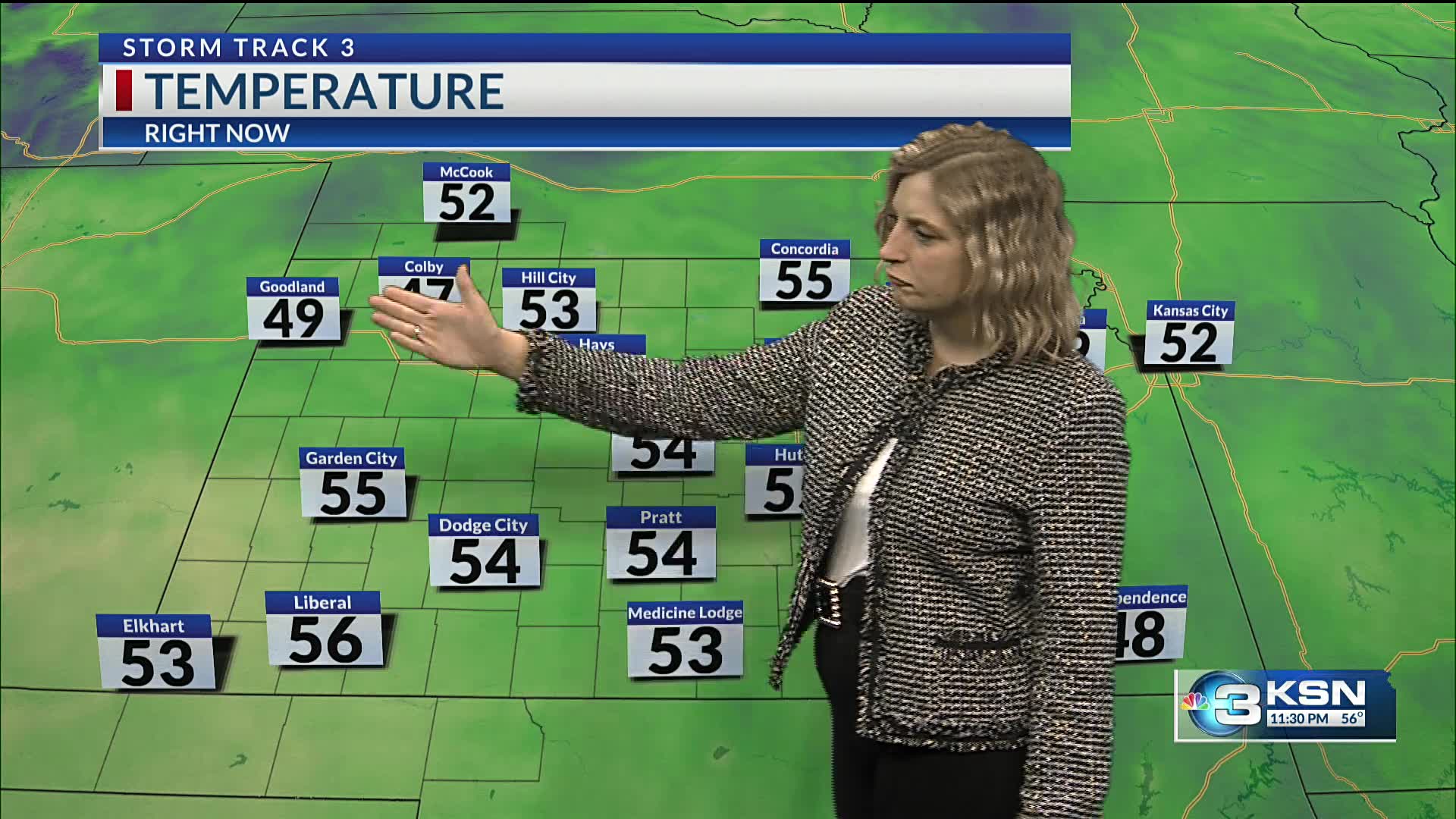 Sunday 10 PM forecast update
