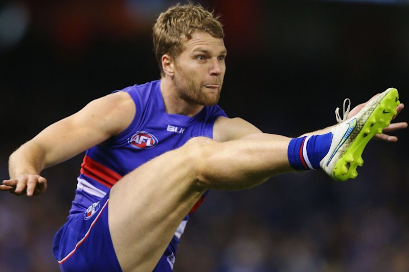 Package deal: Jake Stringer bound for St Kilda; his fourth AFL club