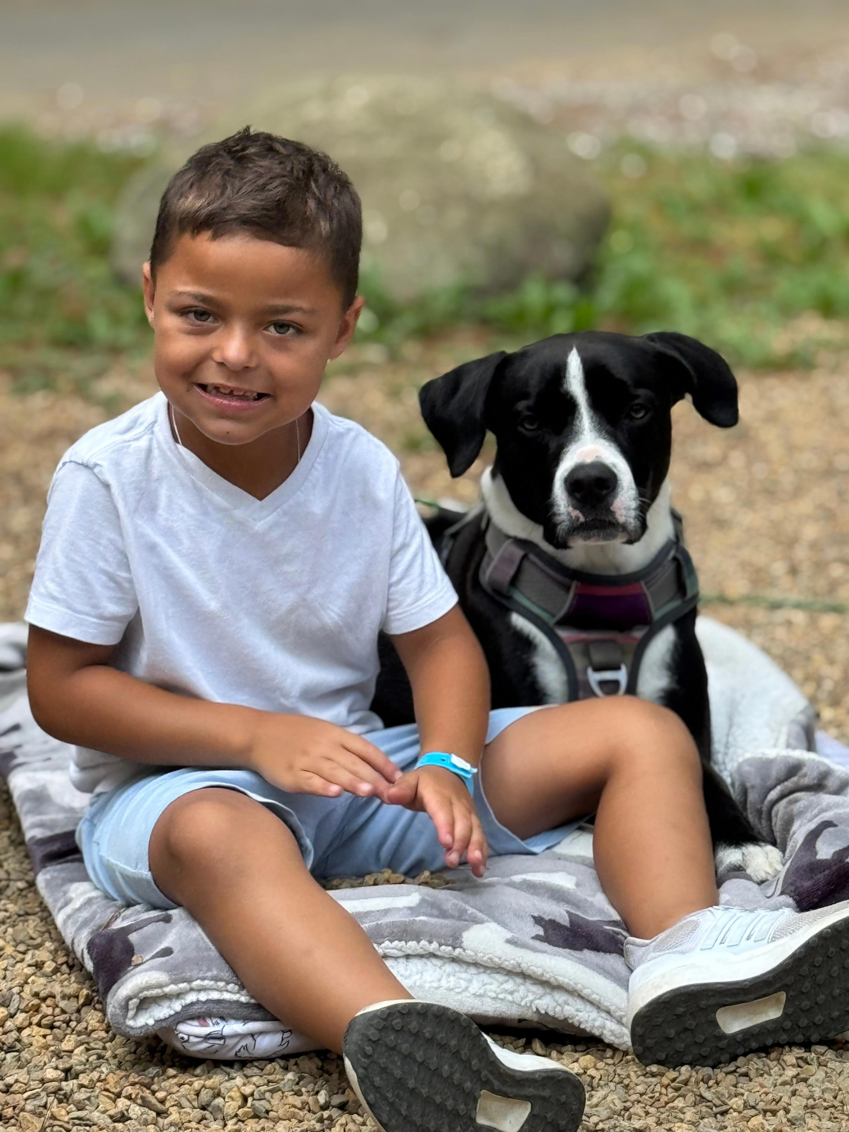 Monday's child: Josh, 8, is friendly, active with great sense of humor