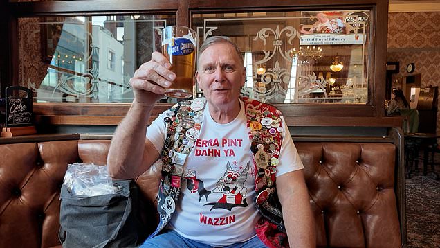 Beer fan spends £336k on world's longest pub crawl