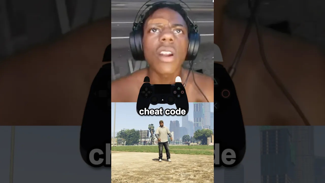 I tried IShowSpeed's GTA 5 cheat code 🤩