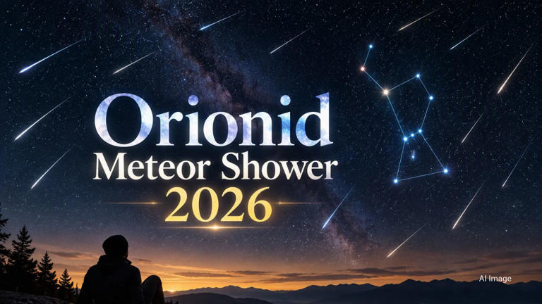 Orionid meteor shower 2026 set to peak this week: date, time, how to ...