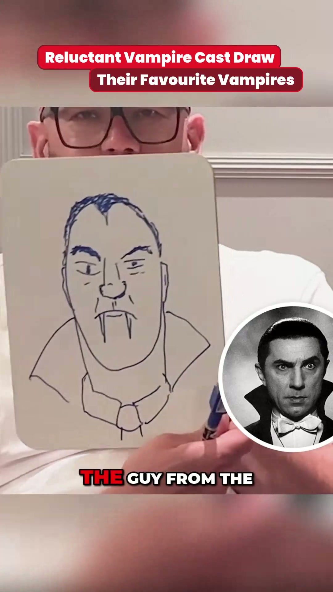 The Reluctant Vampire Cast Draw Their Favourite Vampires