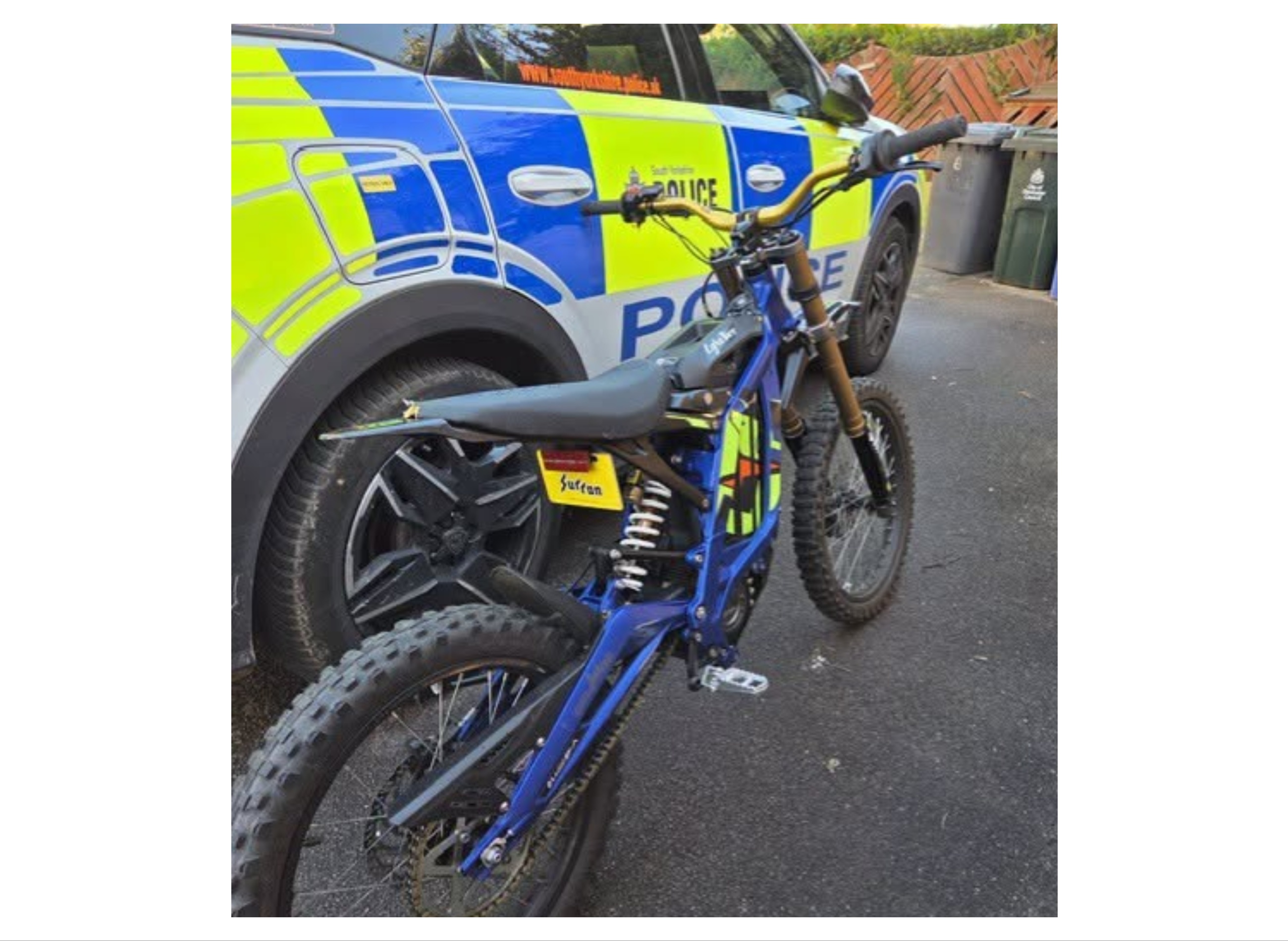 Seized for destruction: Police to crush Doncaster rider's off-road bike