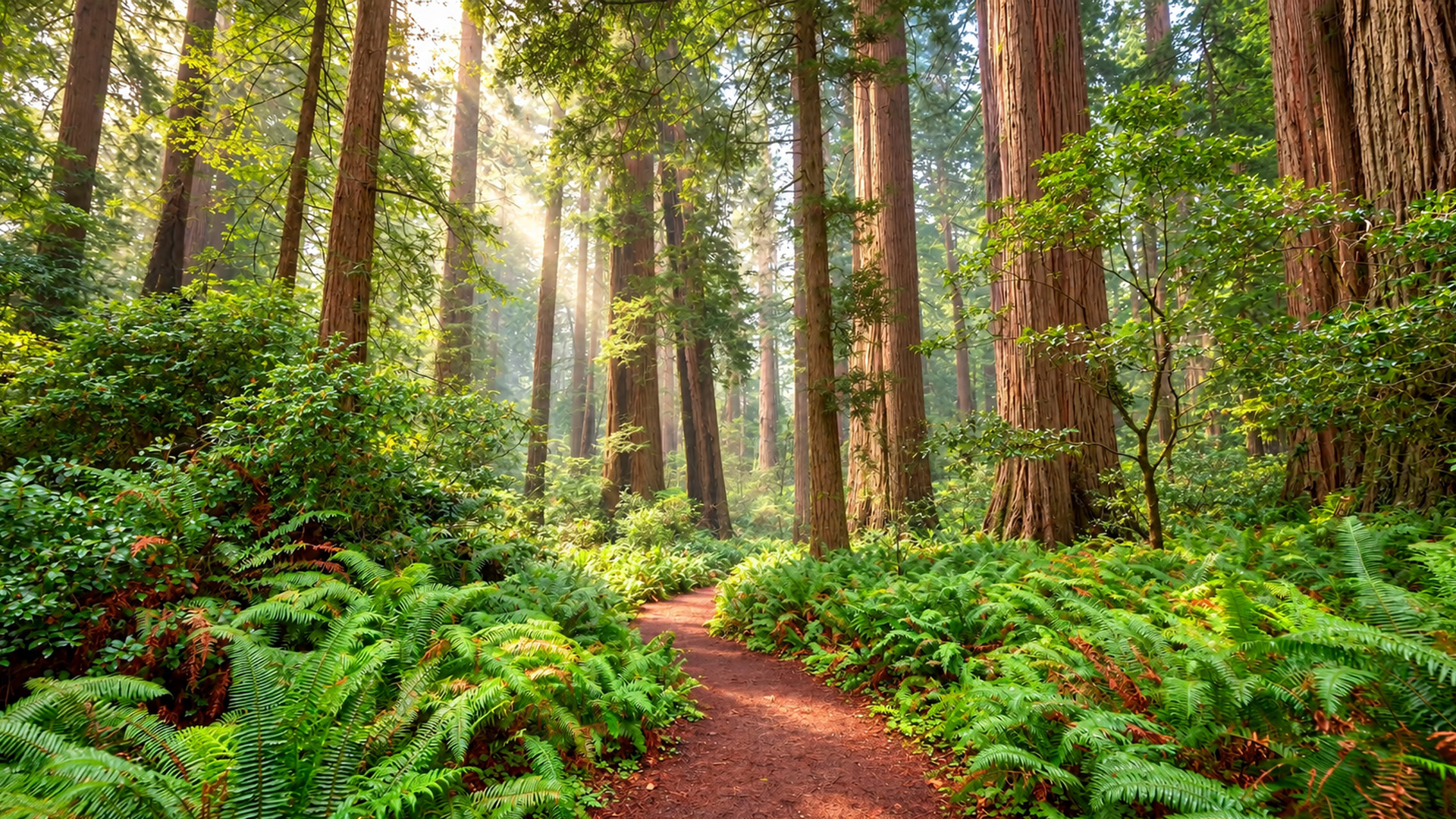 Discovering old growth redwoods in Northern California