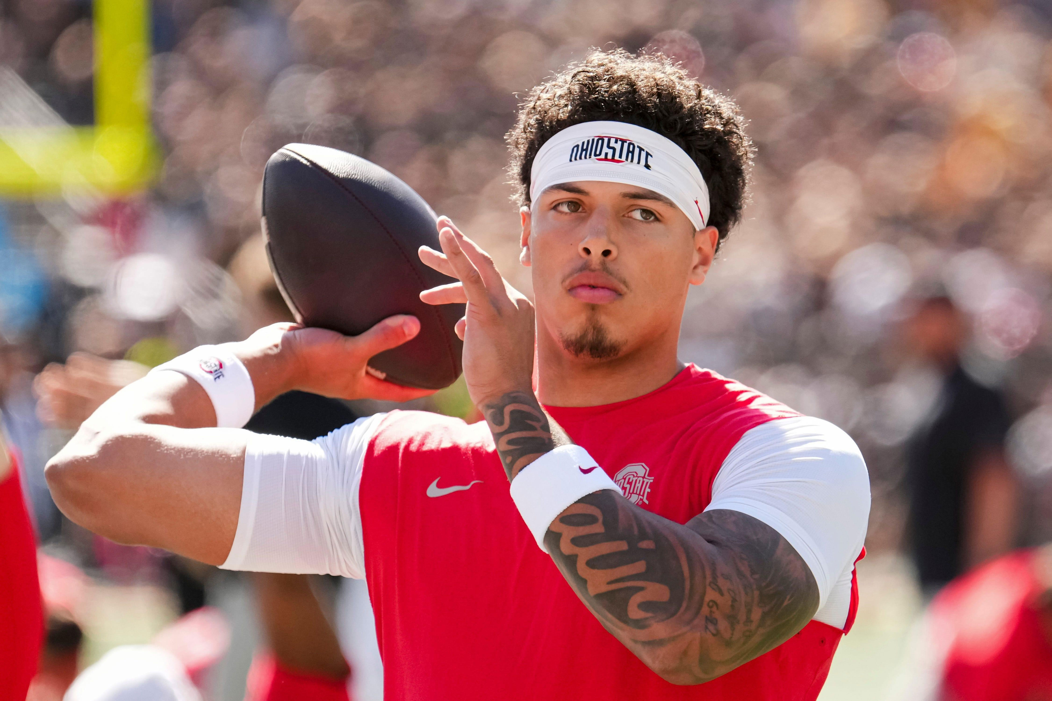 With Sayin out, will Ohio State use its bye week as an open competition at quarterback?
